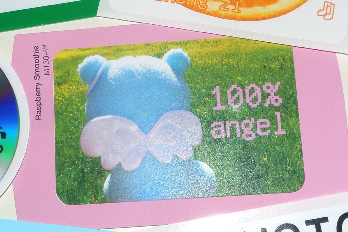 "100% Angel" Sticker