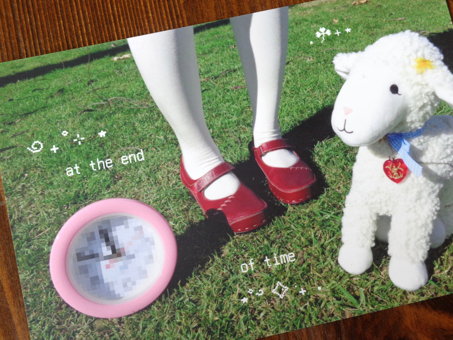 "At the end of time" Postcard