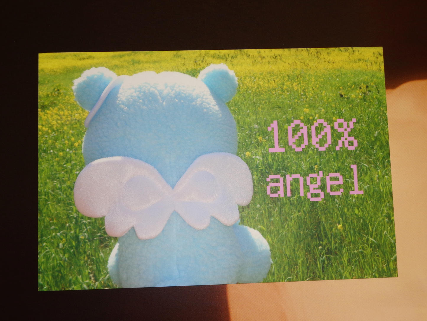 "100% Angel" Postcard