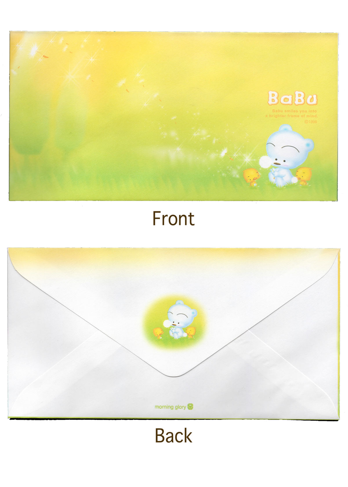 Morning Glory Envelope Set (5)