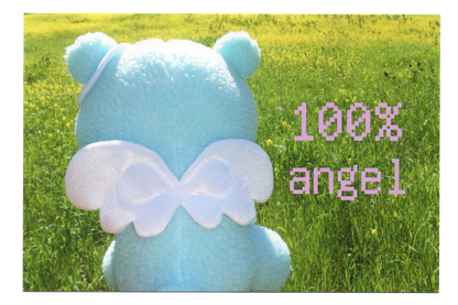 "100% Angel" Postcard