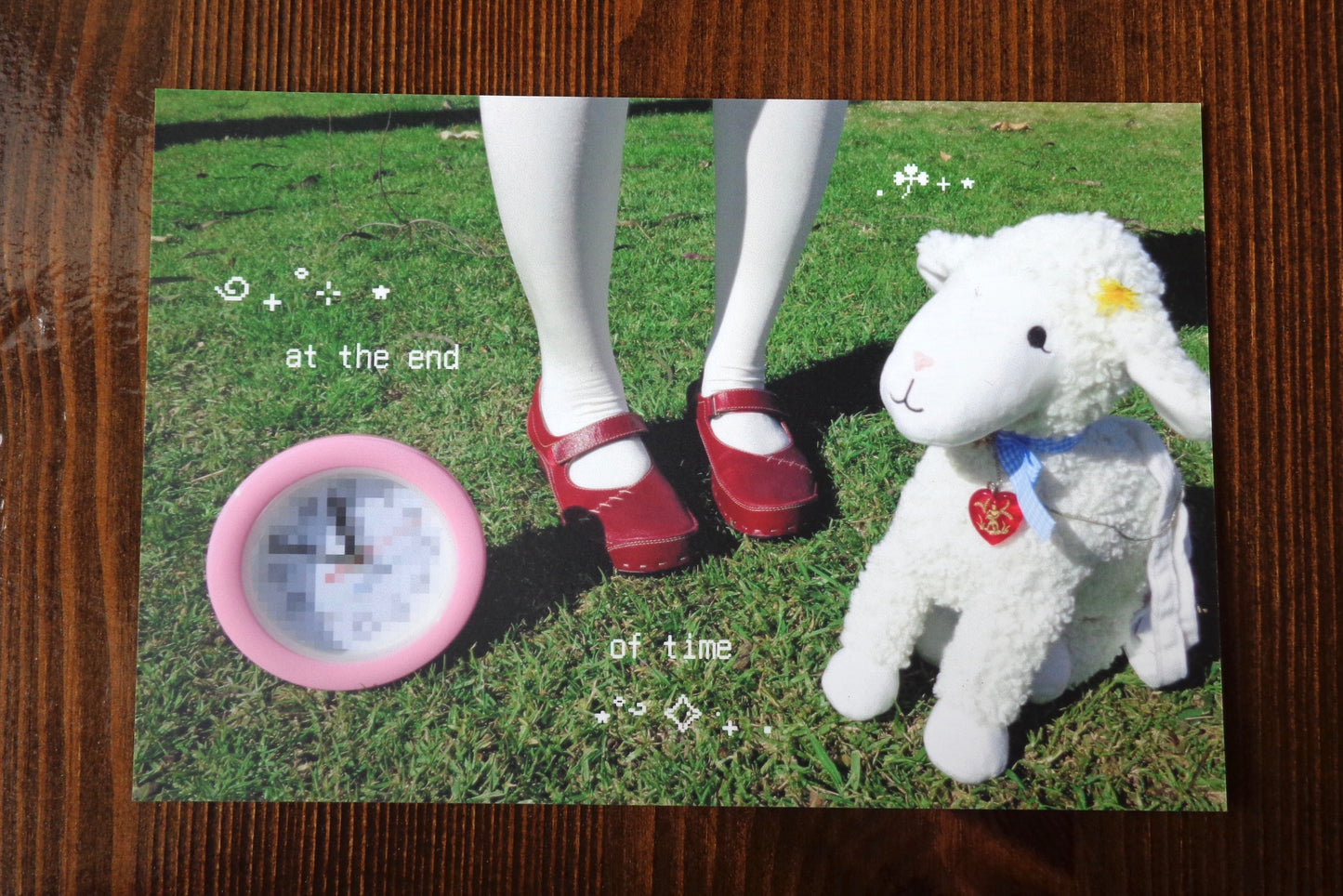 "At the end of time" Postcard