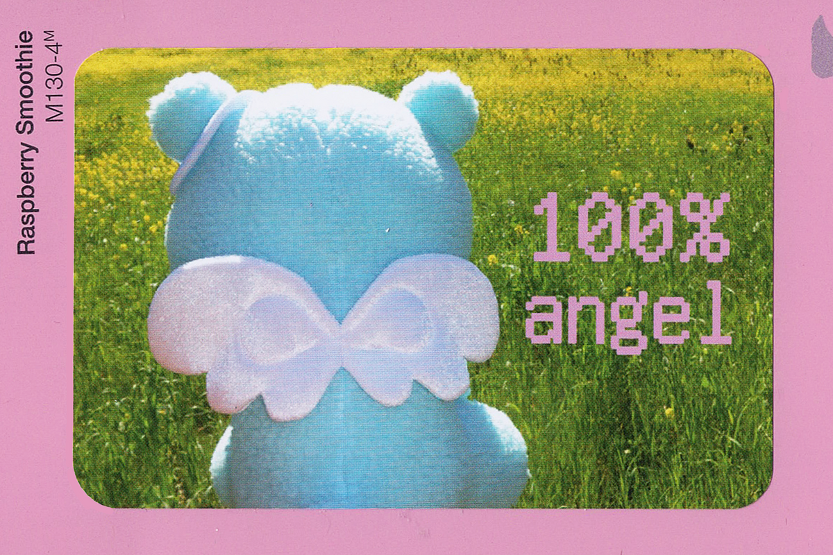 "100% Angel" Sticker