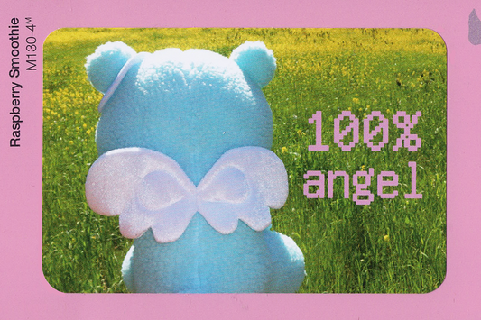 "100% Angel" Sticker