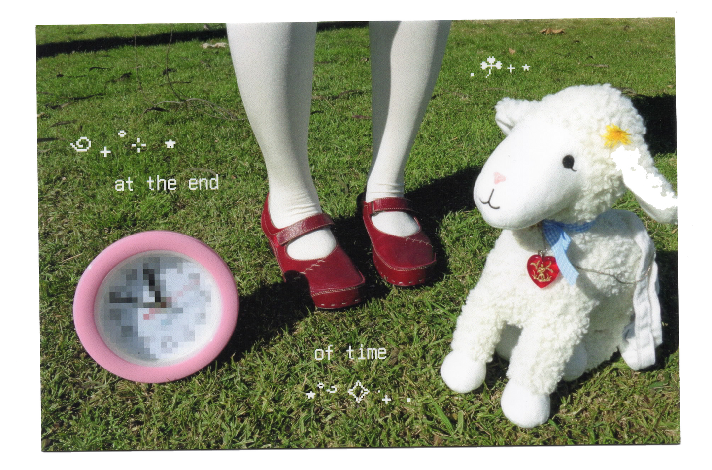 "At the end of time" Postcard