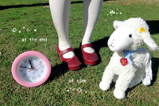 "At the end of time" Postcard