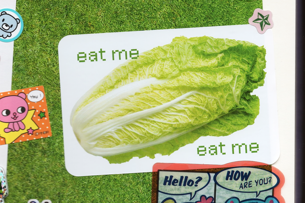 Cabbage Sticker