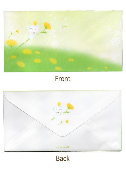 Morning Glory Envelope Set (5)