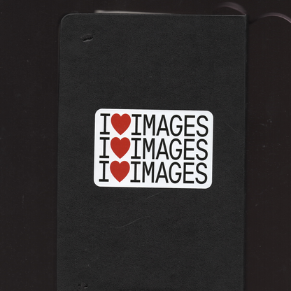 "I <3 Images" Sticker