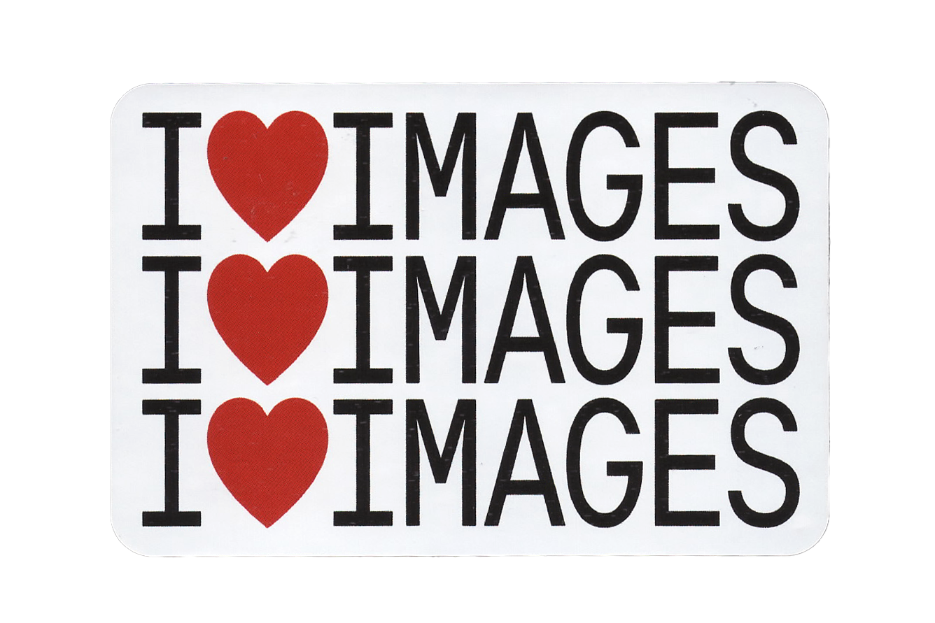 "I <3 Images" Sticker