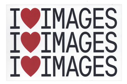 "I <3 Images" Postcard