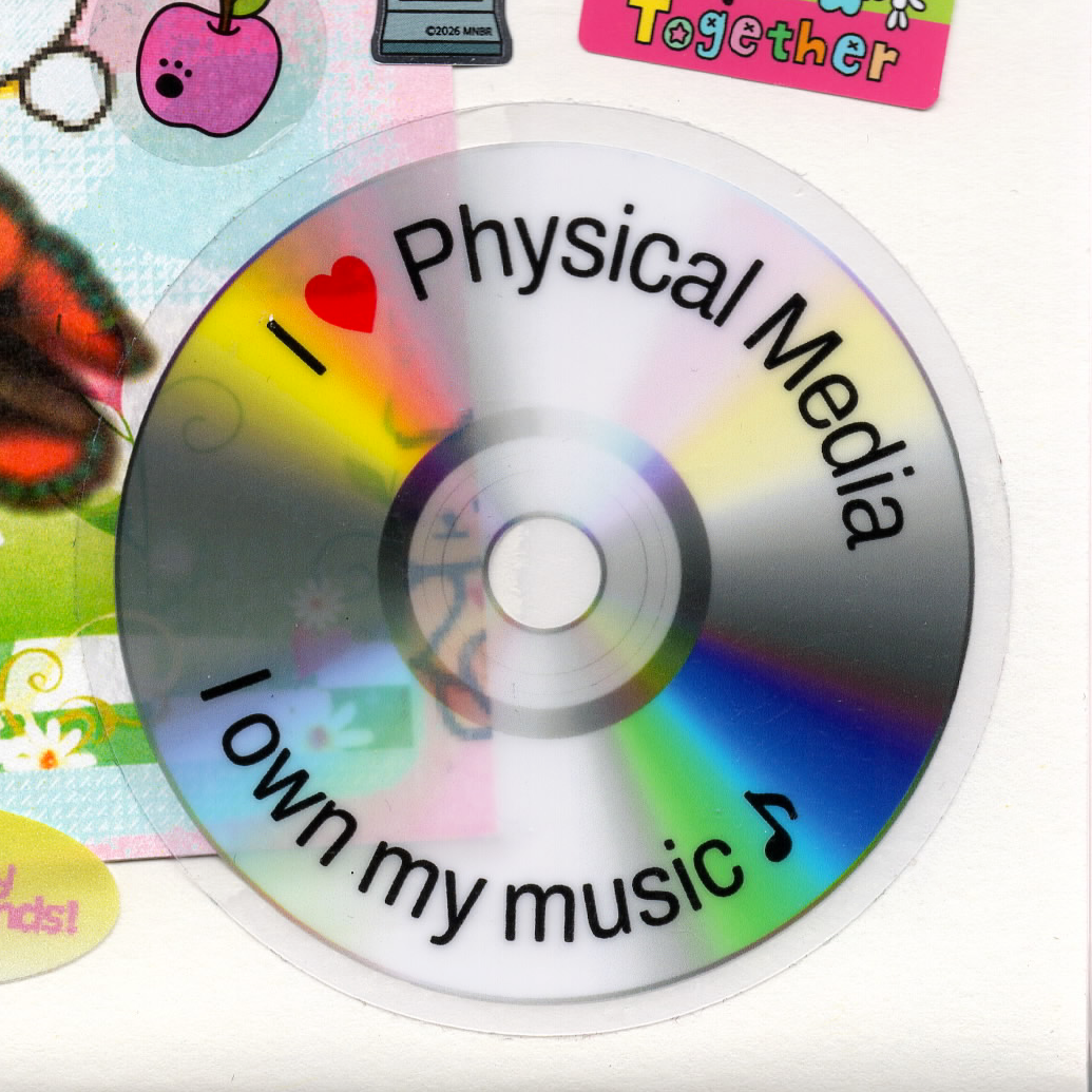 CD Sticker