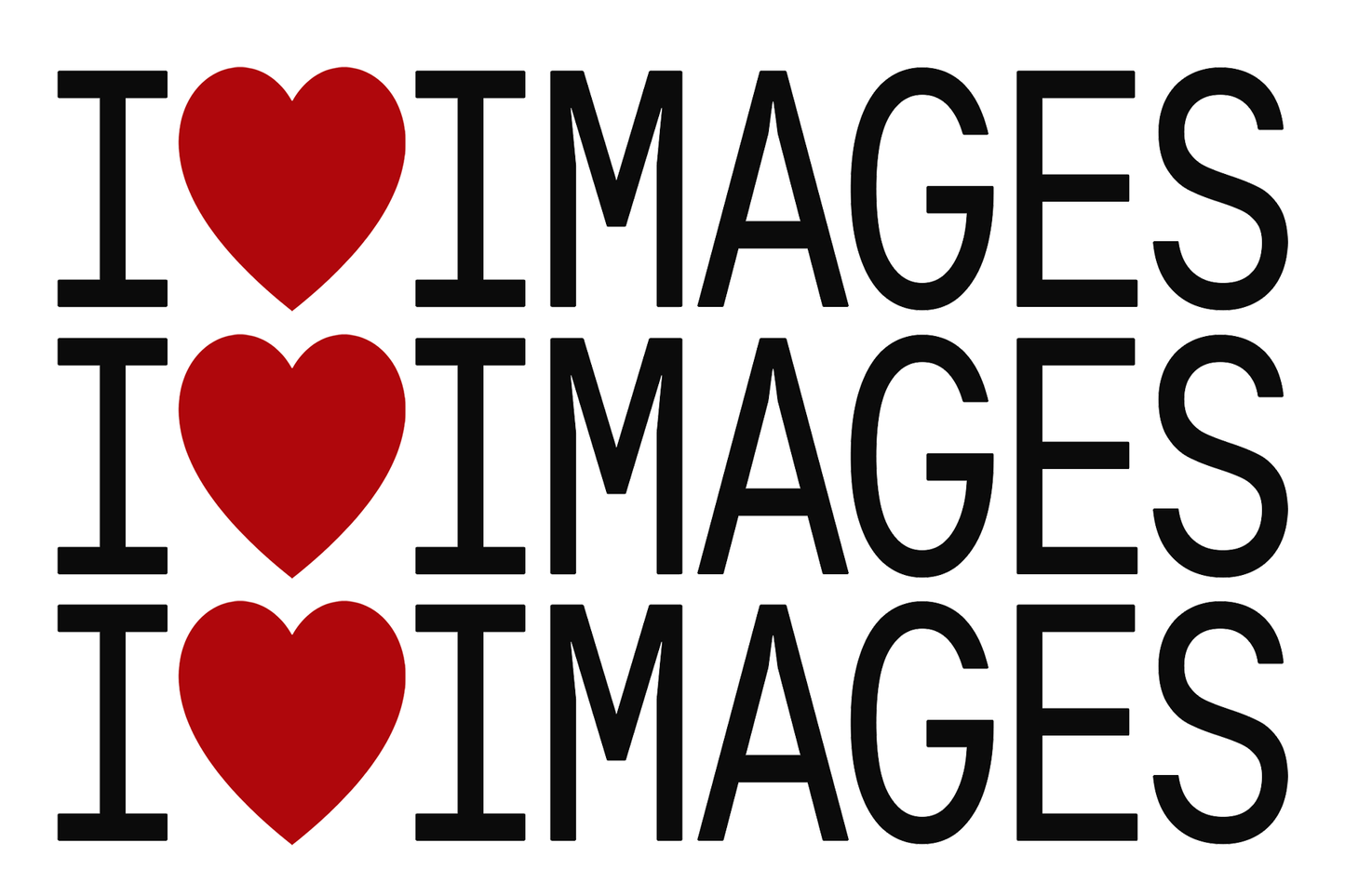 "I <3 Images" Postcard
