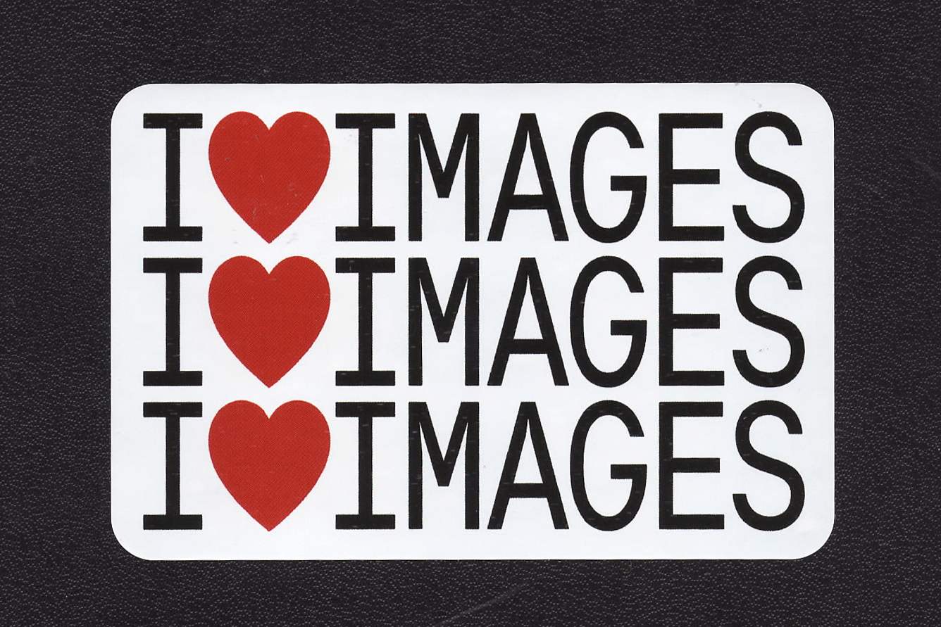 "I <3 Images" Sticker