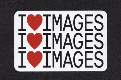 "I <3 Images" Sticker