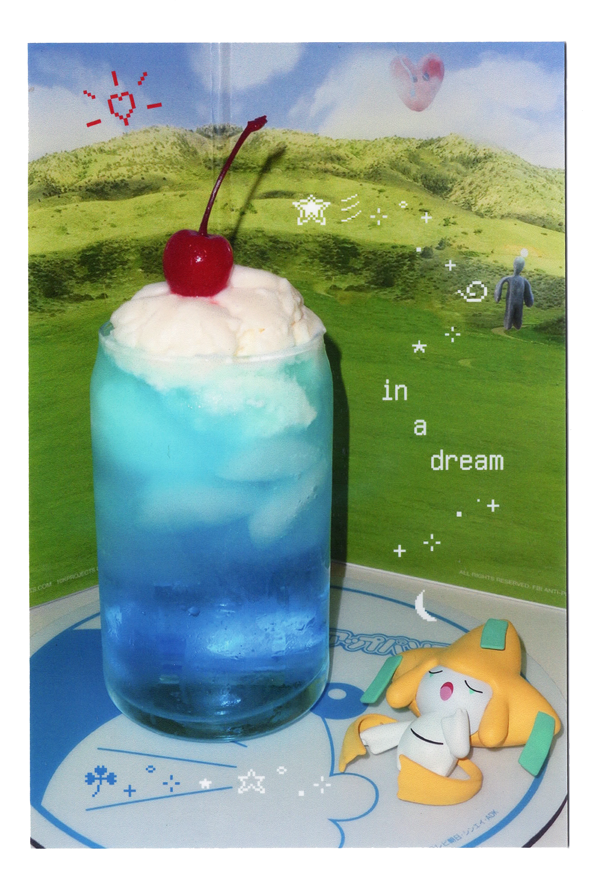 "In A Dream" Postcard