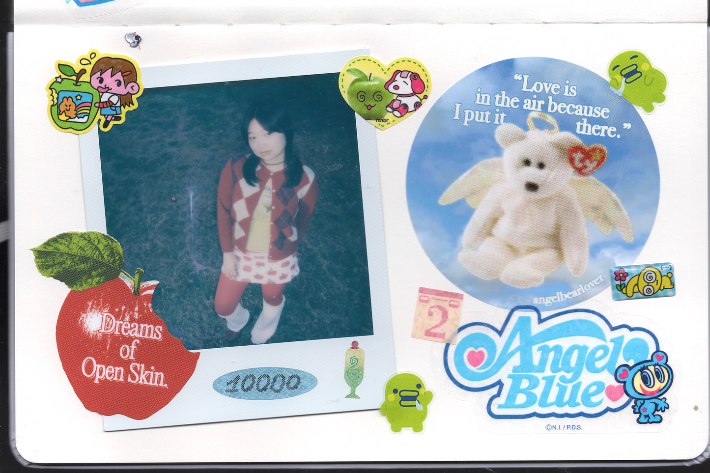 "Love is in the air" Sticker