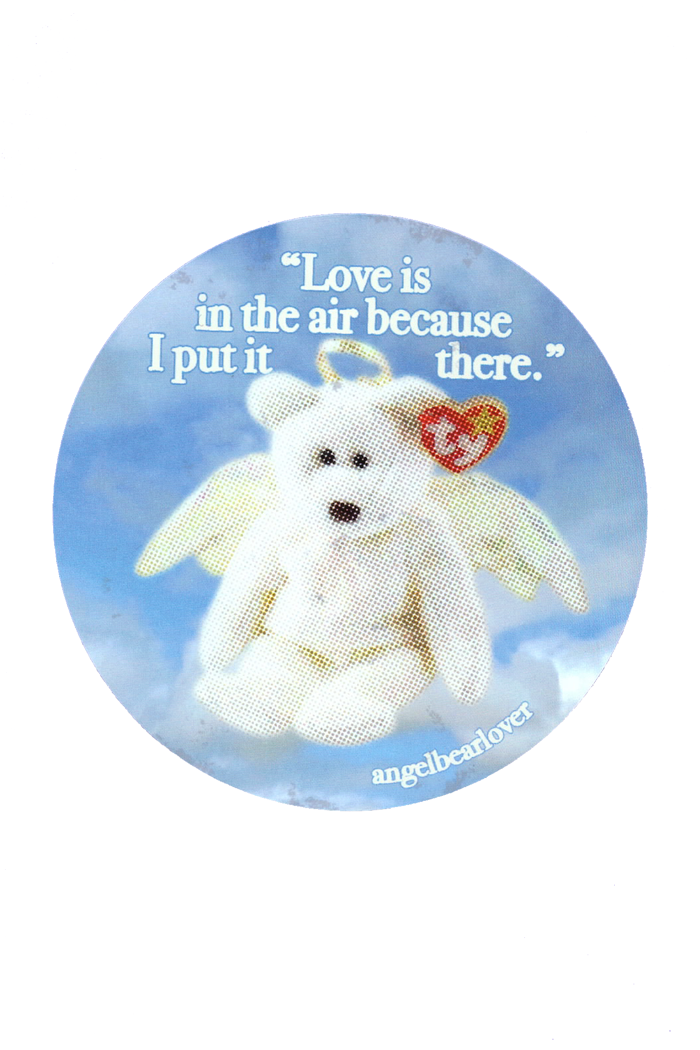 "Love is in the air" Sticker