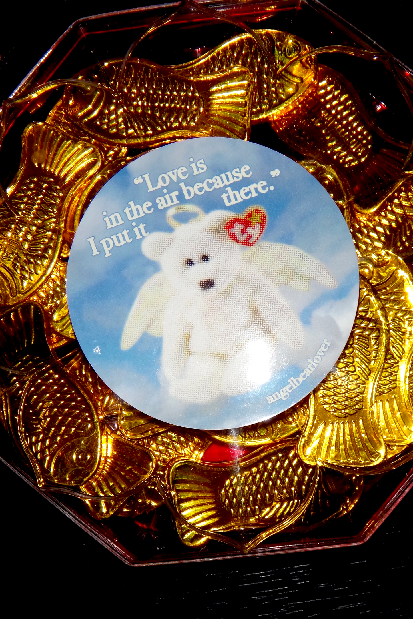 "Love is in the air" Sticker