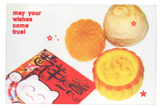 "May your wishes come true" Postcard